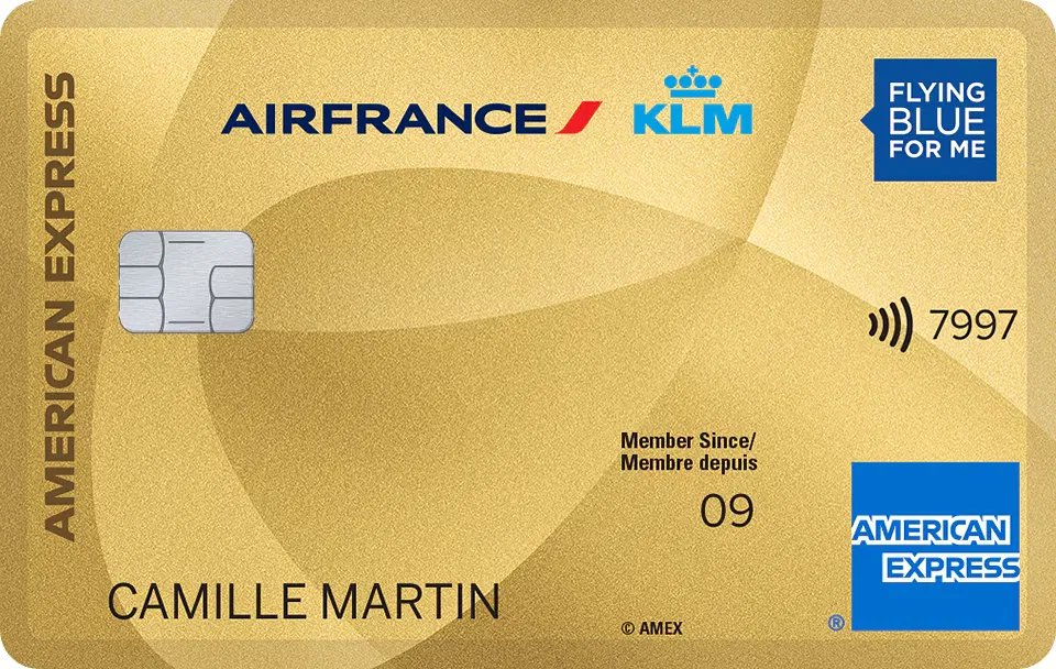 Carte American Express Air France KLM Gold
